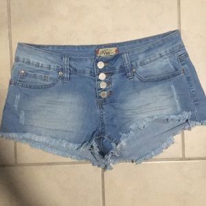 Jean shorts
